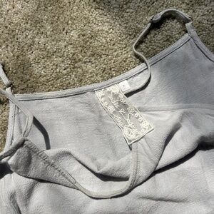 Blue “Sadie and sage” tank top